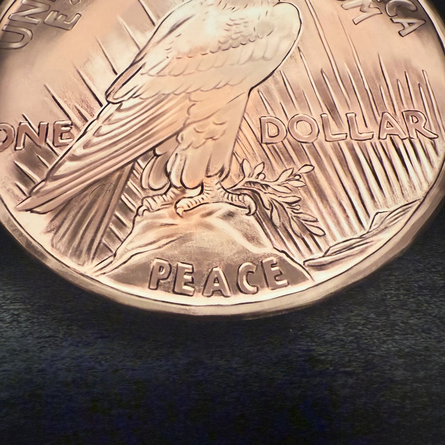 1921 Peace Dollar Fine Art Print (Hand-Signed by Artist)